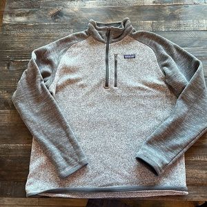 Patagonia men’s 1/4 zip better sweater